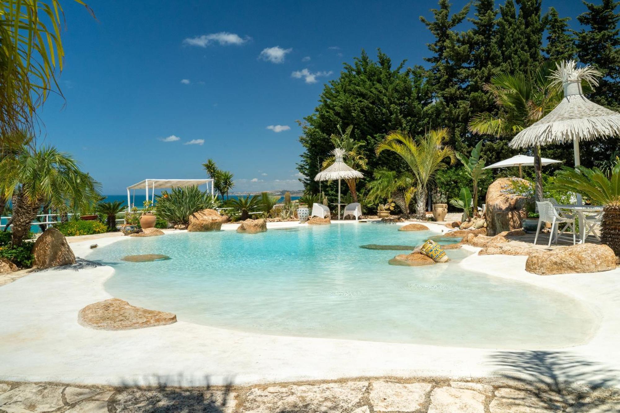Casa Vacanze Verdemare Con Piscina Рибера Экстерьер фото