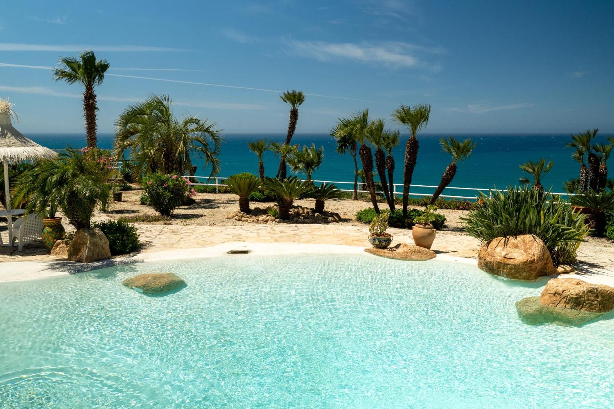 Casa Vacanze Verdemare Con Piscina Рибера Экстерьер фото