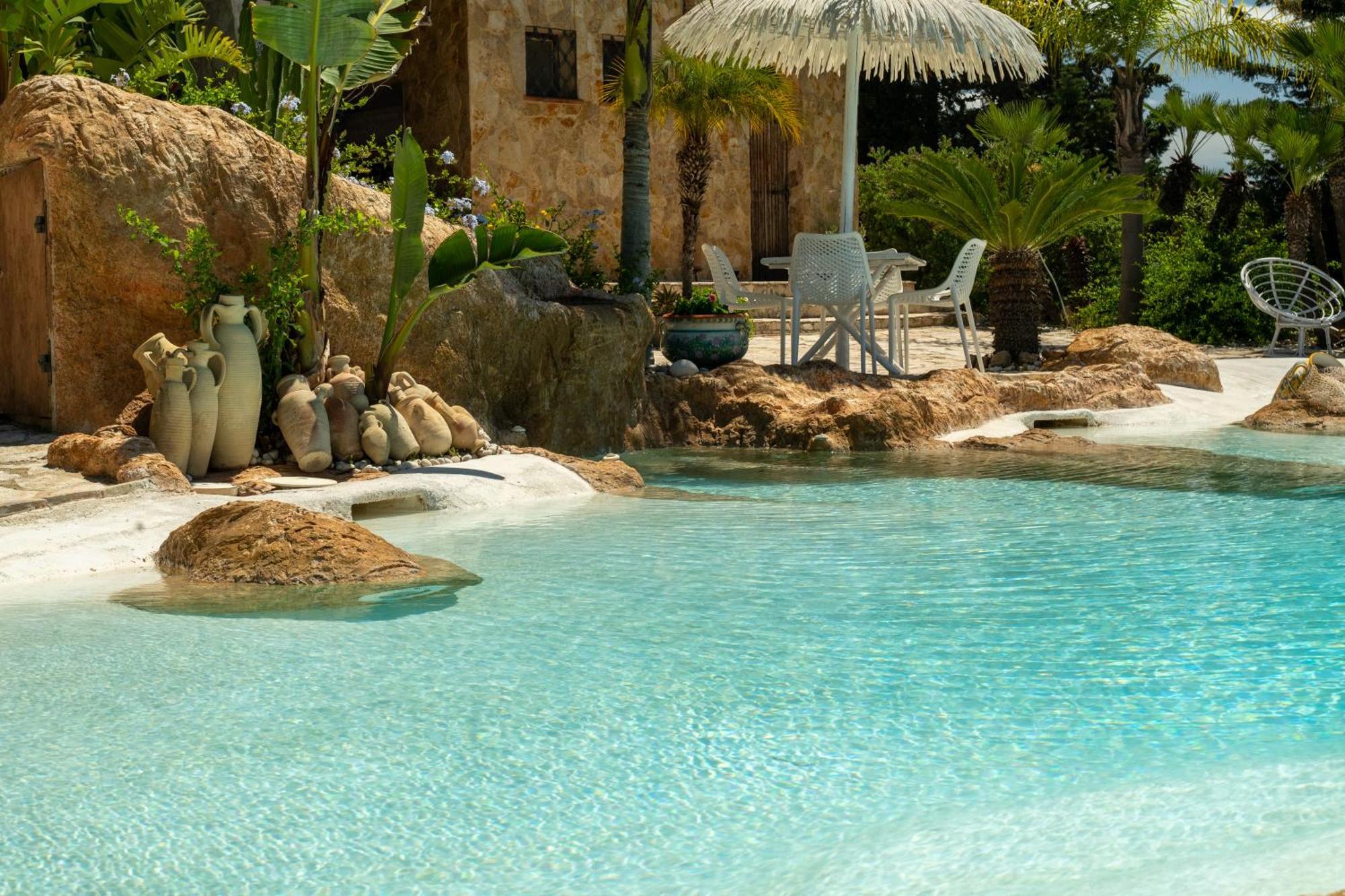 Casa Vacanze Verdemare Con Piscina Рибера Экстерьер фото