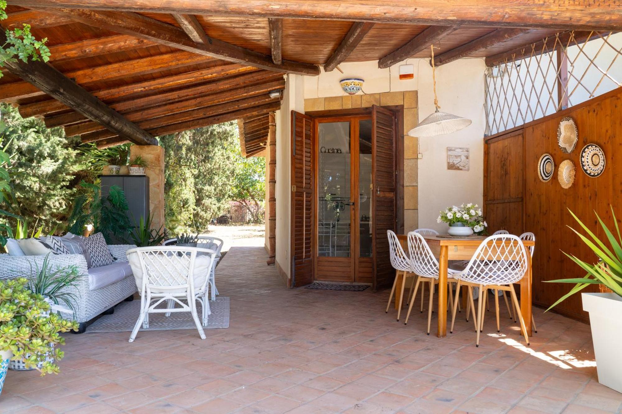 Casa Vacanze Verdemare Con Piscina Рибера Экстерьер фото